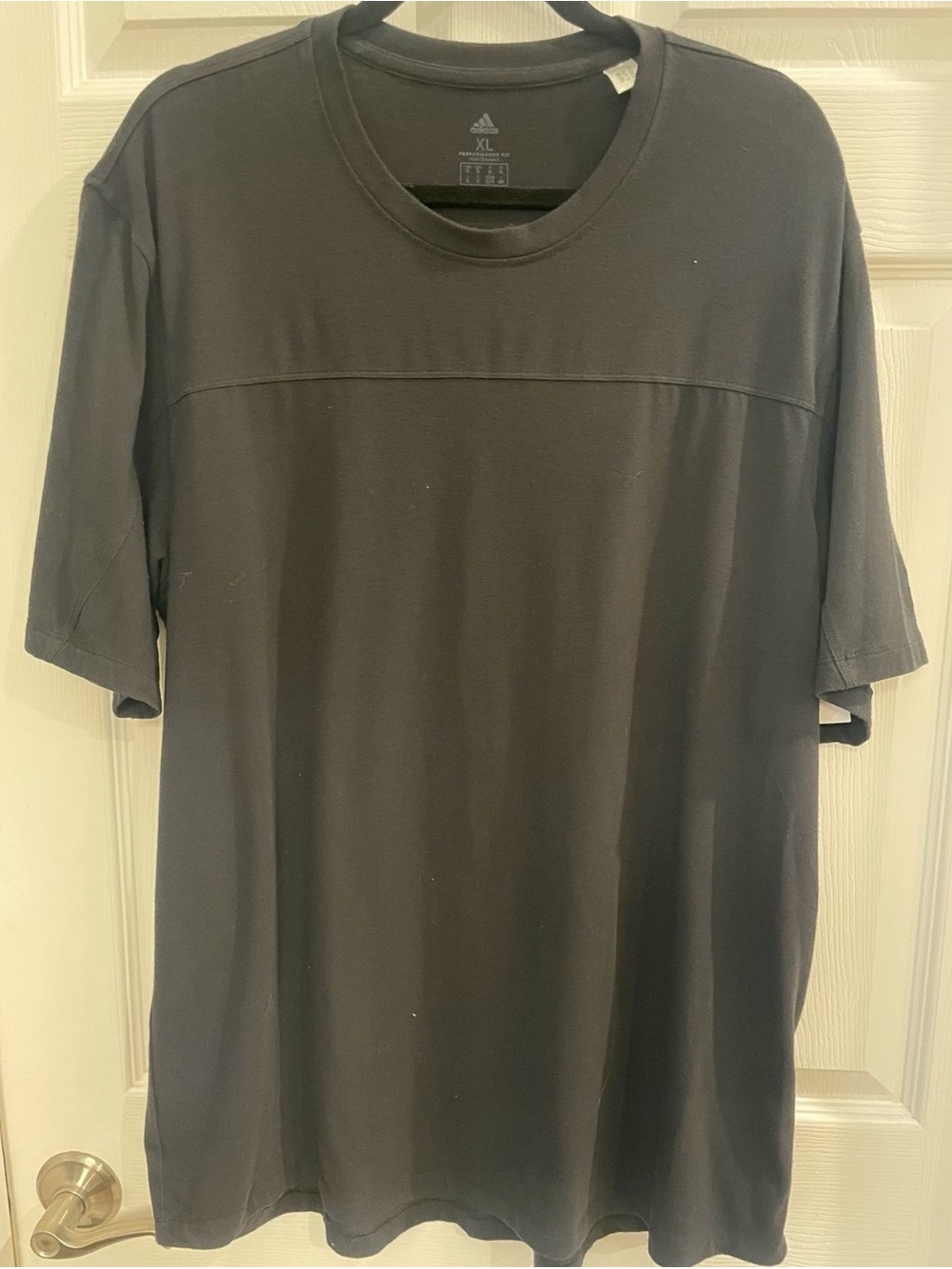 adidas Men’s Black Short Sleeve Crew Tee